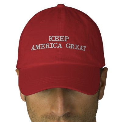 Keep America Great hat, now available for 10% off – The Resistance