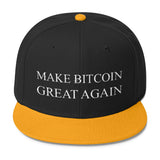 Make Bitcoin great again Hat - Otto Wool Blend Snapback - Hat - The Resistance