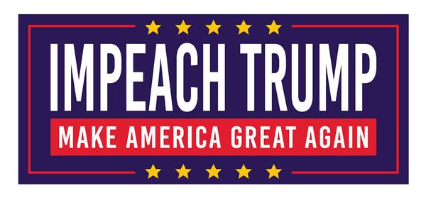 Impeach Trump Sticker - Bumper Sticker - The Resistance