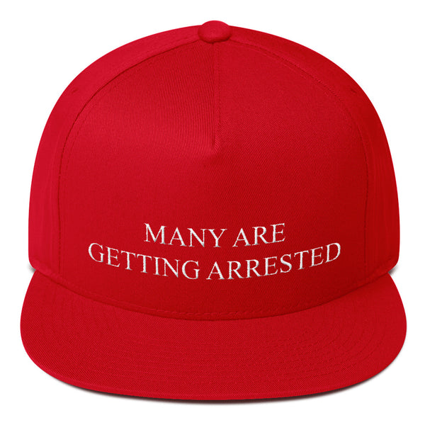 Many Are Getting Arrested Hat - Hat - The Resistance