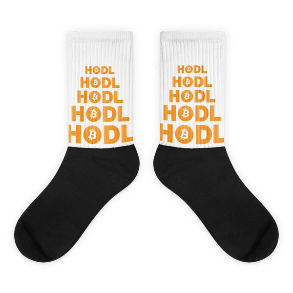 Bitcoin HODL Socks - Socks - The Resistance