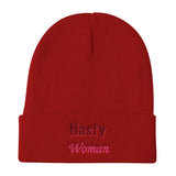 Nasty Woman Knit Beanie - Hat - The Resistance