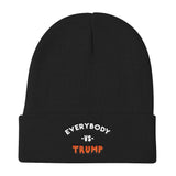 Everybody Vs Trump Knit Beanie - Hat - The Resistance