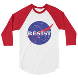 NASA Resist 3/4 sleeve raglan shirt - T-Shirt - The Resistance