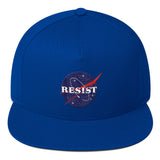 Nasa Resist Flat Bill Cap - Hat - The Resistance