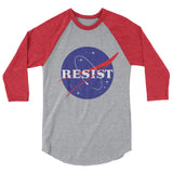 NASA Resist 3/4 sleeve raglan shirt - T-Shirt - The Resistance