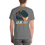 Join the Space Force- Grab Life by the P Unisex T-Shirt - T-Shirt - The Resistance