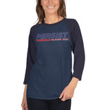 Warren 2020 Persist 3/4 sleeve raglan shirt - T-Shirt - The Resistance