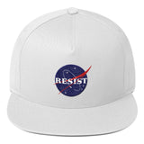 Nasa Resist Flat Bill Cap - Hat - The Resistance