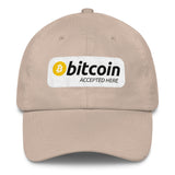 Bitcoin accepted here Classic Cap - Hat - The Resistance
