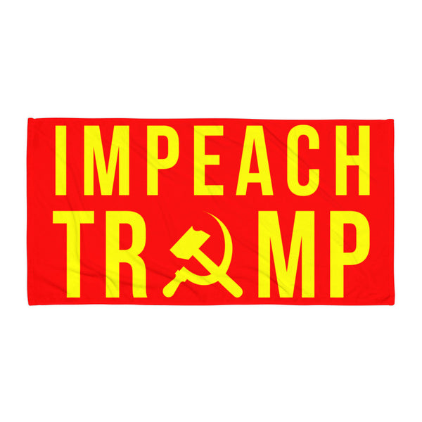 Impeach Trump Beach Blanket - Blanket - The Resistance