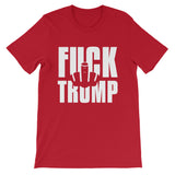 Fuck Trump Middle Finger Short-Sleeve Unisex T-Shirt - T-Shirts - The Resistance