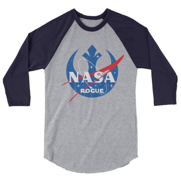 Nasa Rogue 3/4 sleeve raglan shirt - T-Shirt - The Resistance