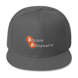 Bitcoin Billionaire Hat - Otto Wool Blend Snapback - Hat - The Resistance