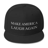 Make America Laugh Again Wool Blend Snapback - Hat - The Resistance
