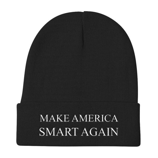Make America Smart Again Knit Beanie - Hat - The Resistance